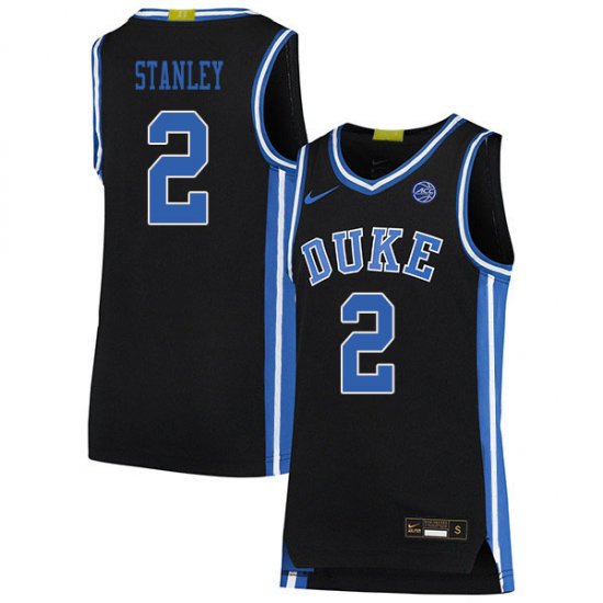 #2 Cassius Stanley Duke 2020 Official Basketball College Jerseys - Men,Black