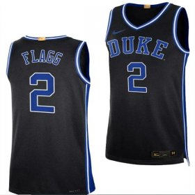 #2 Cooper Flagg Duke Embroidery Basketball Player Jersey - Men, Black 30191-393